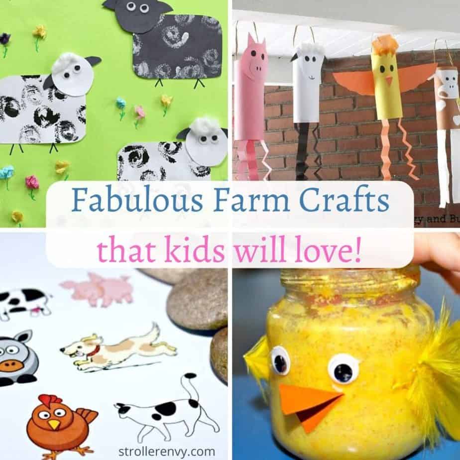 21 Fabulous Farm Crafts for Kids That They’ll Love