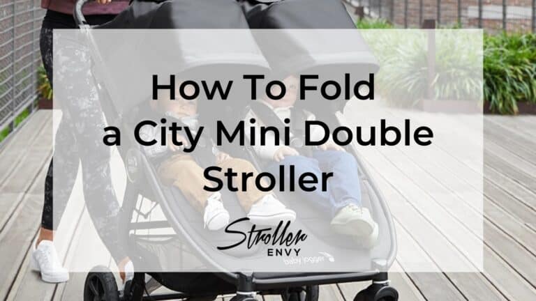 How To Fold a City Mini Double Stroller: 5 Simple Steps