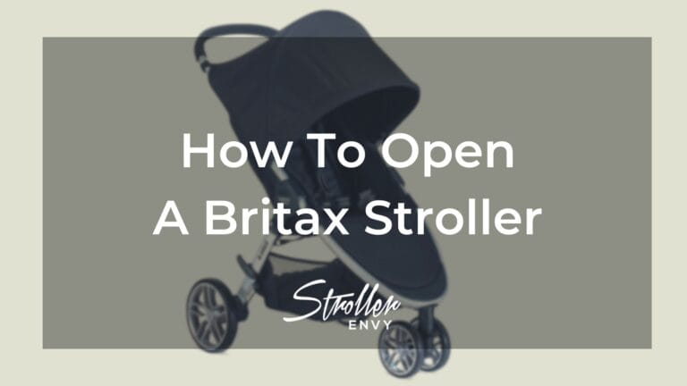 How To Open A Britax Stroller: A Useful Step-By-Step Guide