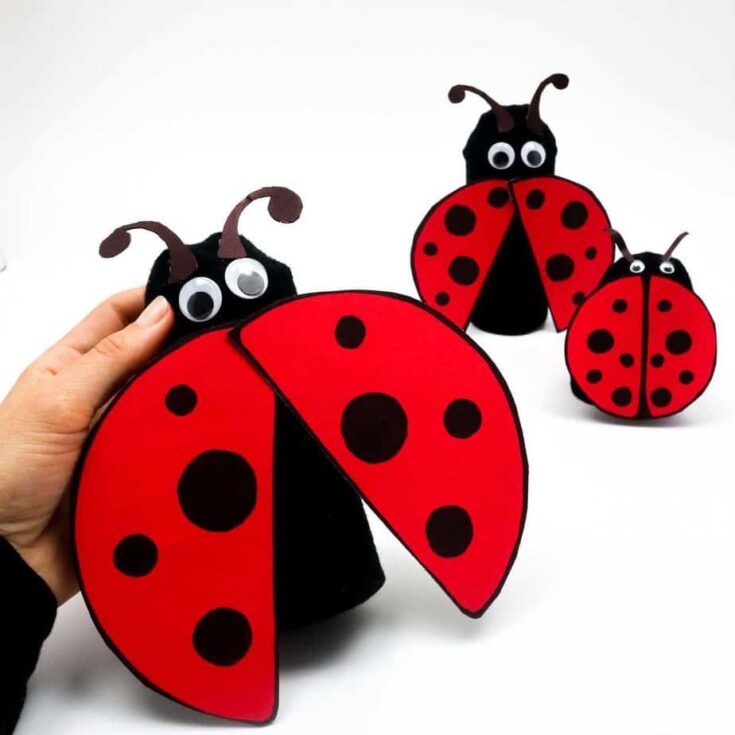 20 Super Cute Ladybug Crafts for Kids 11