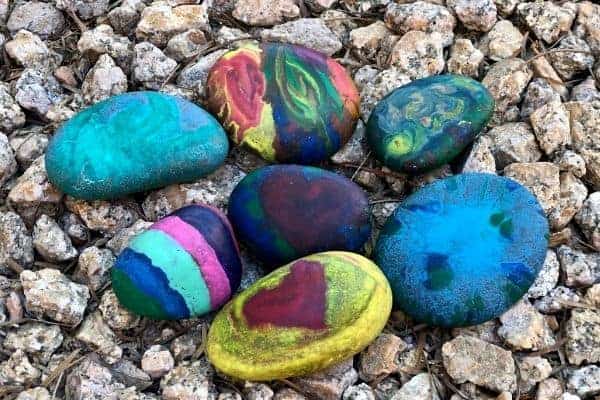 20 Fun Painted Rock Crafts for Kids 22