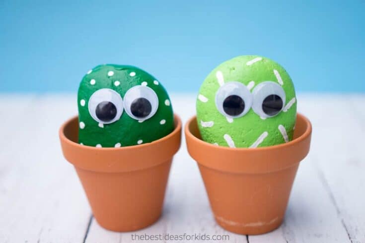 20 Fun Painted Rock Crafts for Kids 23