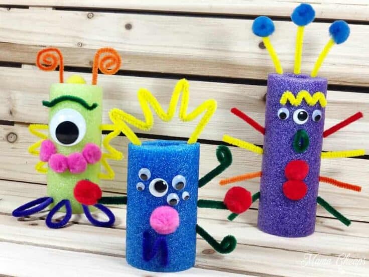 15 Fun Pool Noodle Crafts for Kids 20