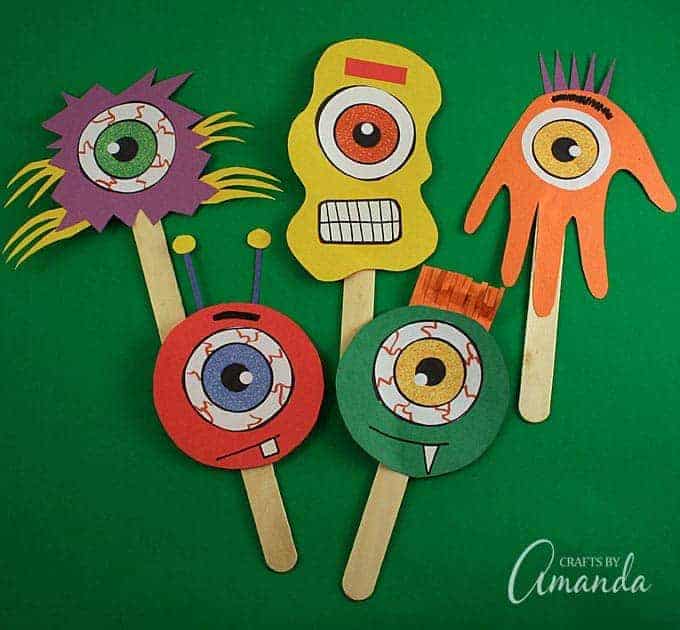 25 Crazy Fun Monster Crafts for Kids That Are Super Adorable 25