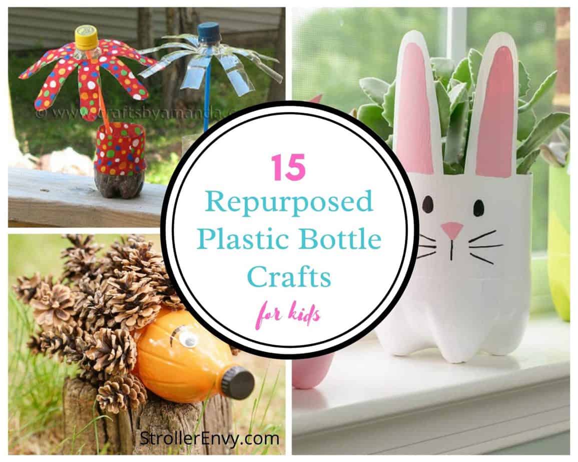 15 Repurposed Plastic Bottle Crafts For Kids