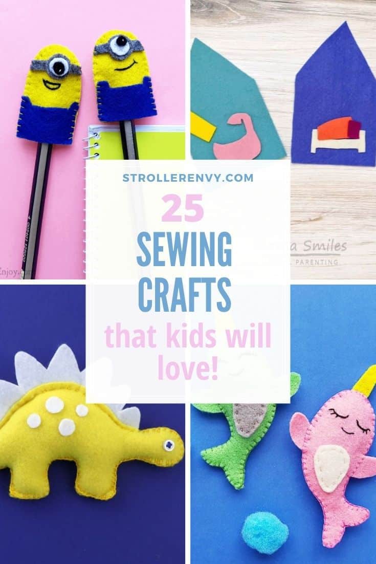 25 Simple Sewing Crafts For Kids