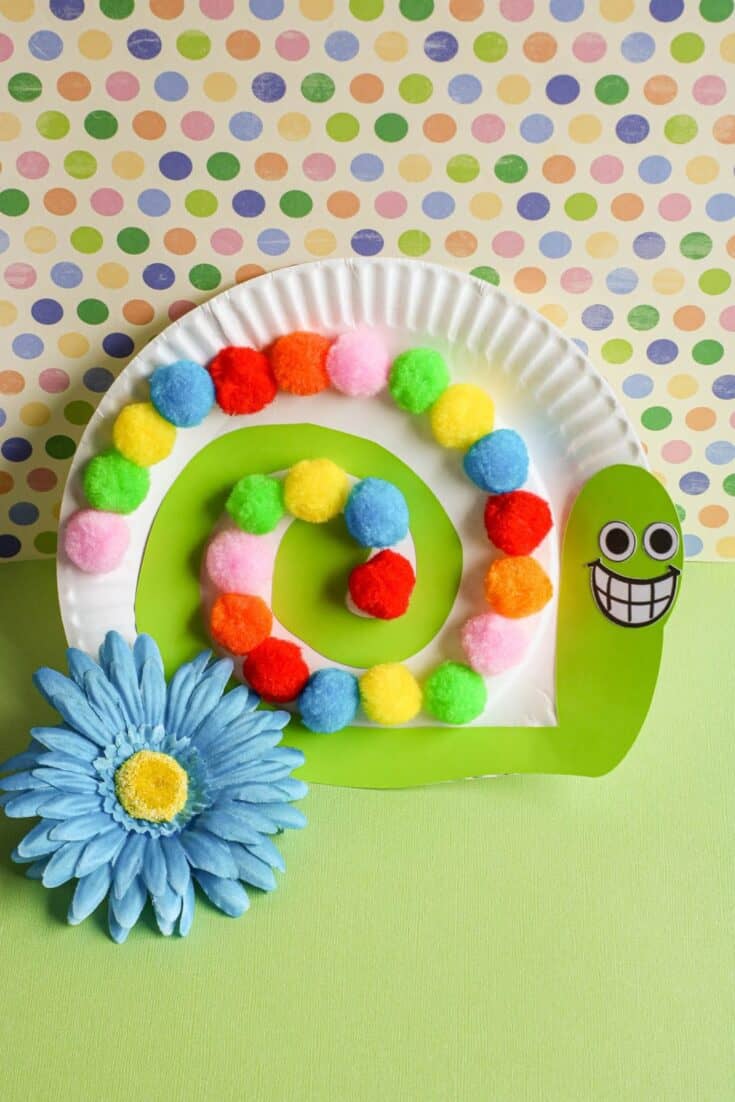 20 Adorable Pom Pom Crafts for Kids 28