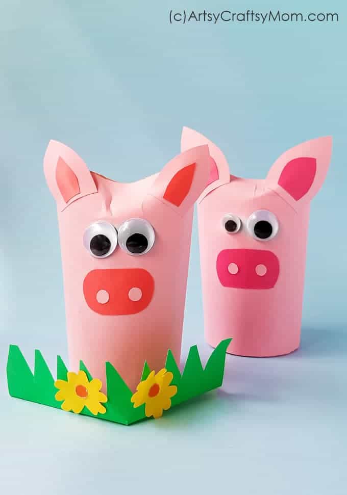 15 Adorable Pig Crafts for Kids On a Rainy Day 11