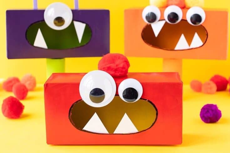 25 Crazy Fun Monster Crafts for Kids That Are Super Adorable 31