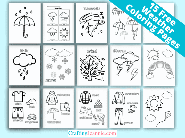 20 Creative Weather Crafts for Kids 30