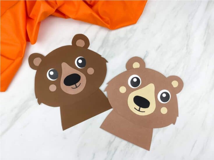 25 Adorable Bear Crafts for Kids That They'll Love Making 1
