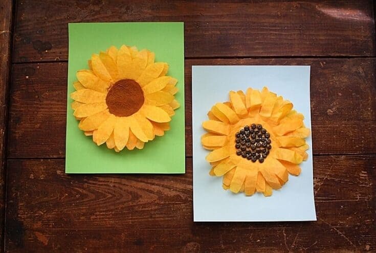 20 Creative Sunflower Crafts for Kids 11