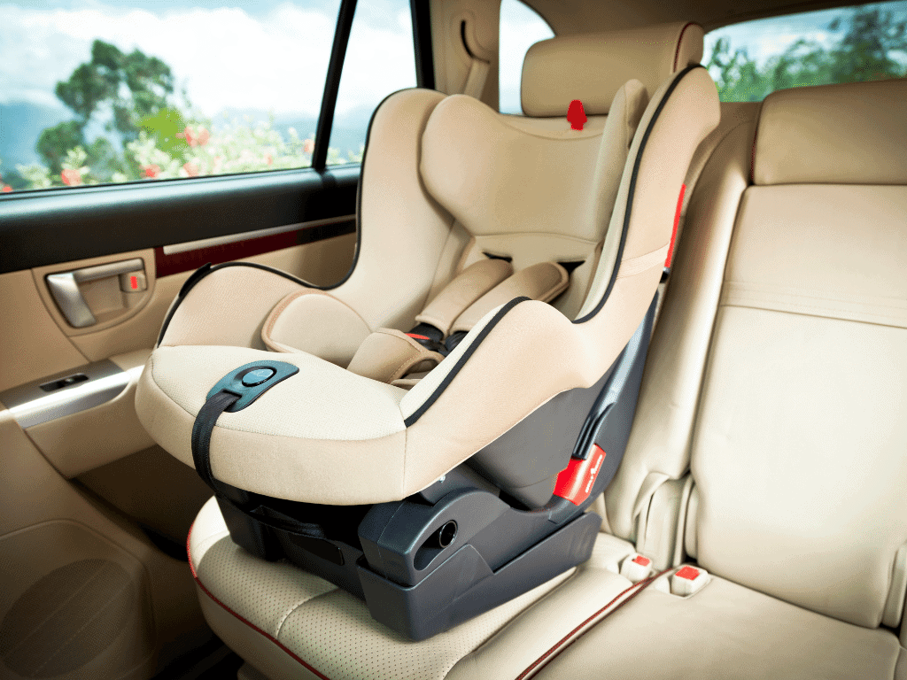 how to loosen baby car seat straps