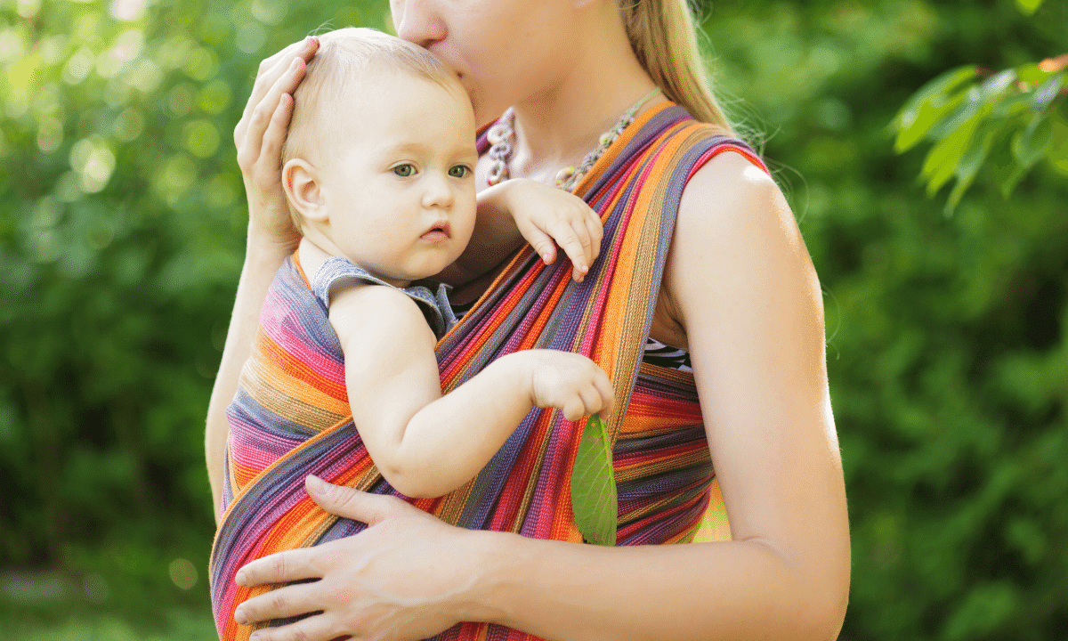 how to wear a ring sling