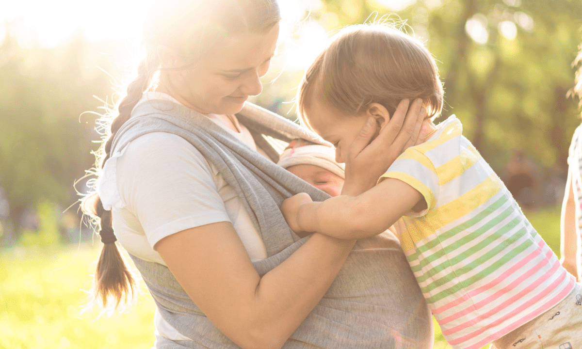 how to wear a ring sling