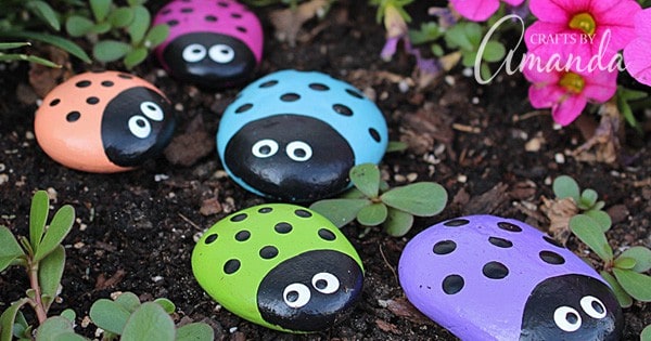 20 Fun Painted Rock Crafts for Kids 16