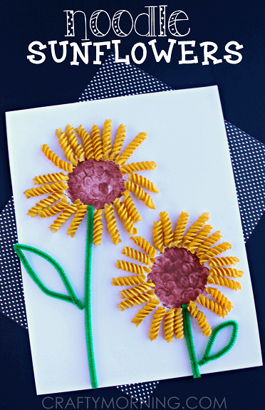 20 Creative Sunflower Crafts for Kids 21