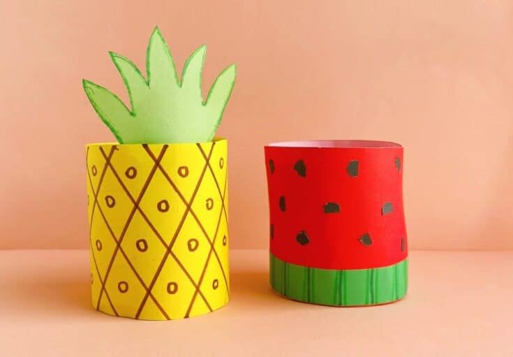 15 Fun Watermelon Crafts for Kids to Break Summer Boredom 13