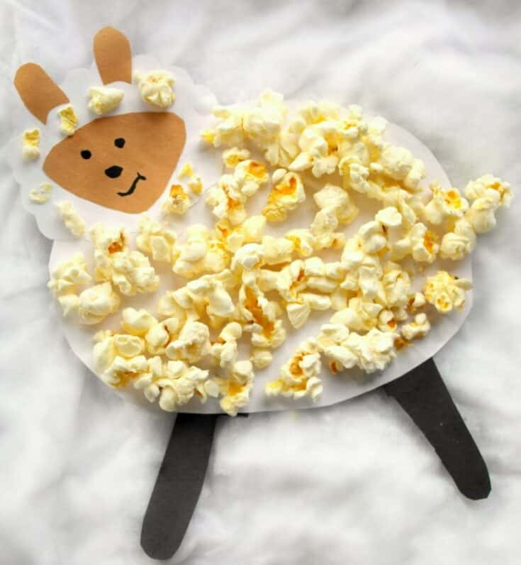 10 Easy Popcorn Crafts for Kids That Are Too Cute! 11