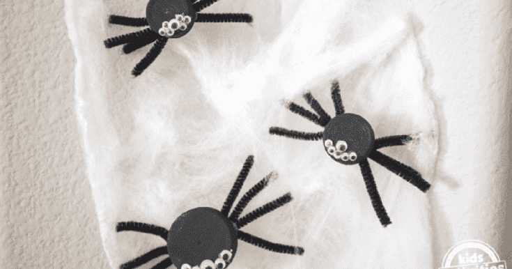 25 Creative Spider Crafts for Kids That They'll Love Making 3