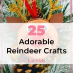 25 Adorable Reindeer Crafts for Kids They'll Love 1