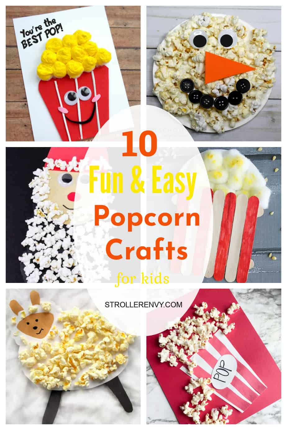 Popcorn Crafts for Kids