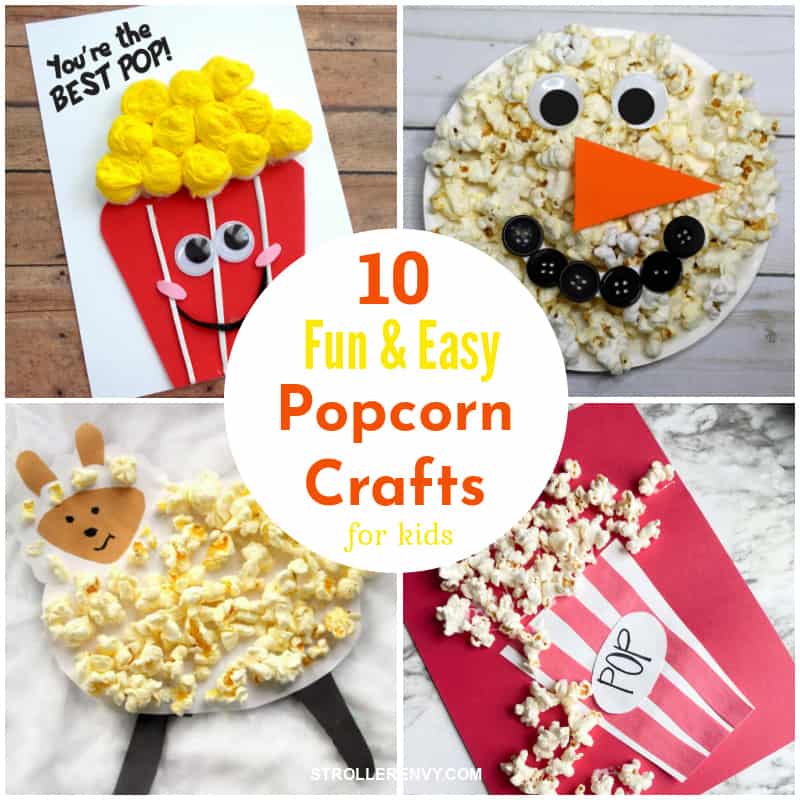 Popcorn Crafts for Kids