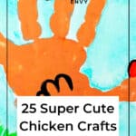 20 Super Cute Chicken Crafts for Kids That They'll Love 10