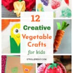 12 Creative Vegetable Crafts for Kids They'll love Creating