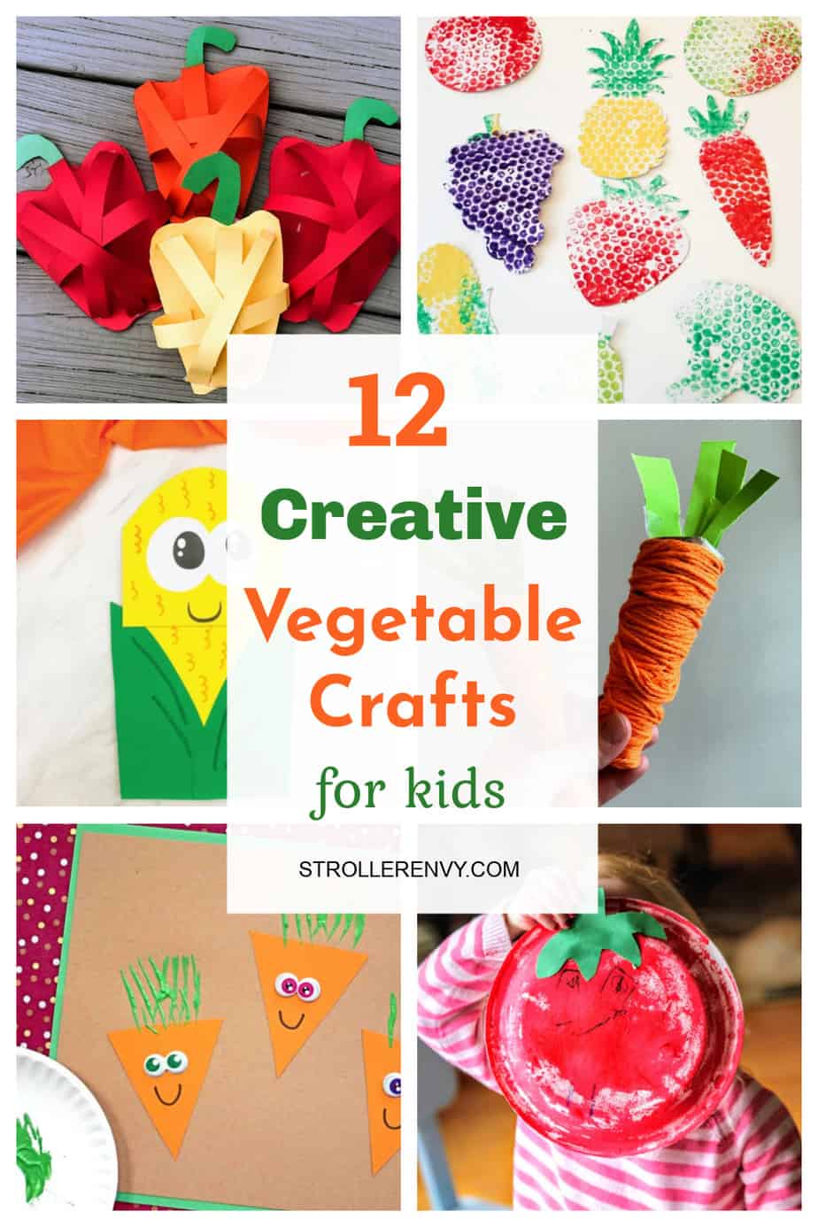 Vegetable Crafts for Kids