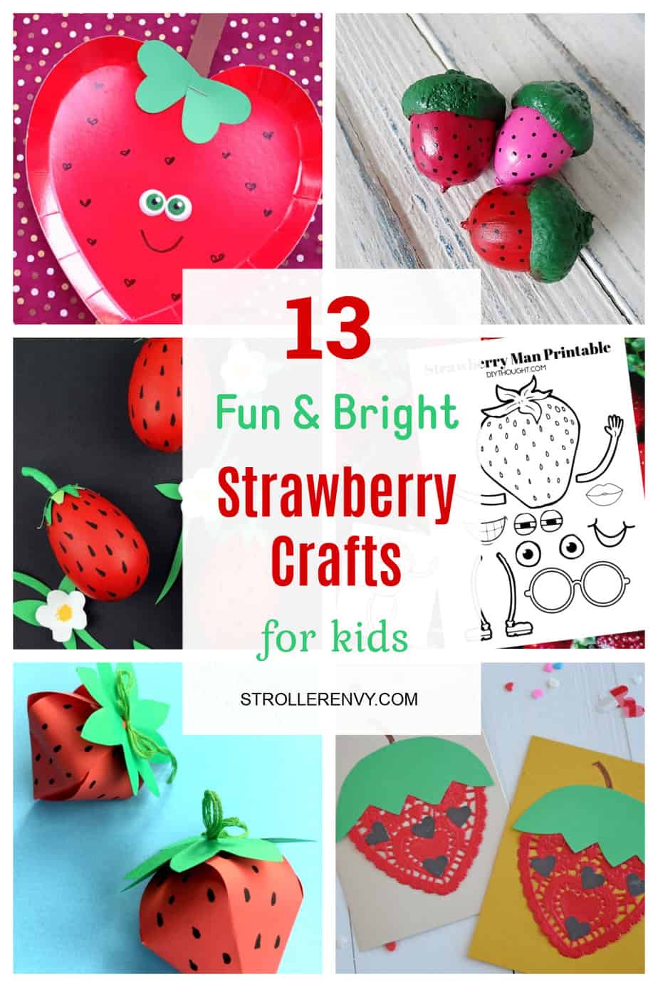 Strawberry Crafts for Kids