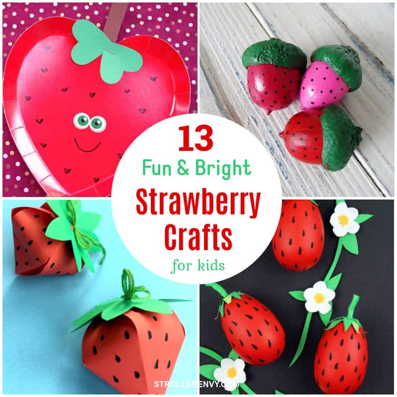 Strawberry Crafts for Kids