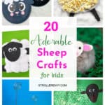 20 Adorable Sheep Crafts for Kids they will Simply Adore!