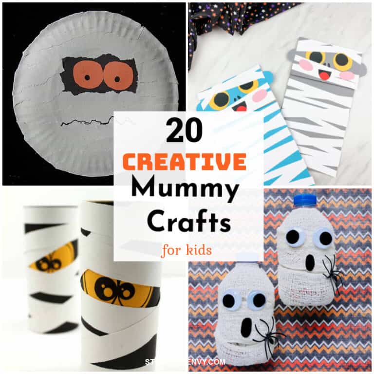 20 Creative Mummy Crafts for Kids: Super Simple & Fun!