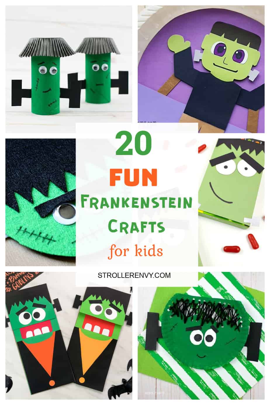 Frankenstein Crafts for Kids