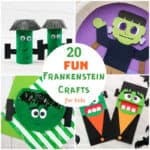 20 Fun Frankenstein Crafts for Kids That Are Scary Cute!