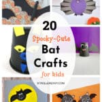 20 Spooky-Cute Bat Crafts for Kids that are so much FUN!