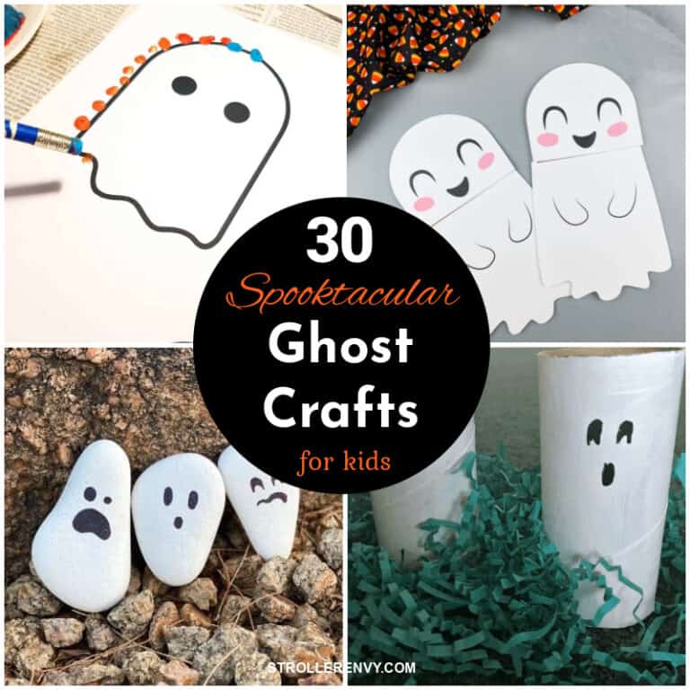 Ghost Crafts for Kids to Make This Halloween
