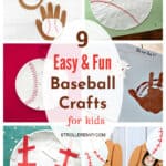 9 Easy & Fun Baseball Crafts for Kids they Will Love to Make