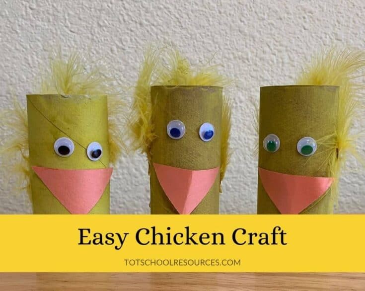 20 Super Cute Chicken Crafts for Kids That They'll Love 27