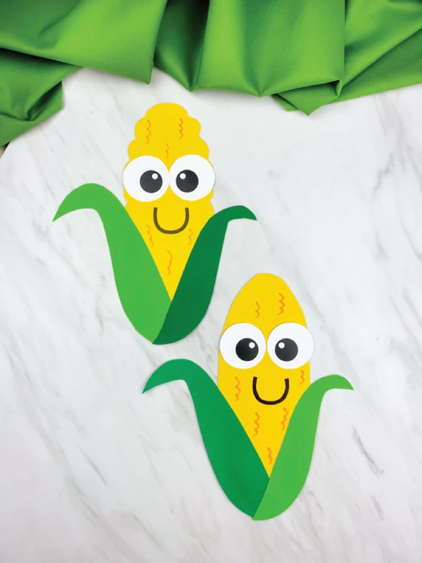 15 Super Cute Corn Crafts for Kids of Any Age 7