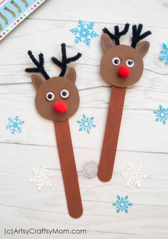 25 Adorable Reindeer Crafts for Kids They'll Love 17