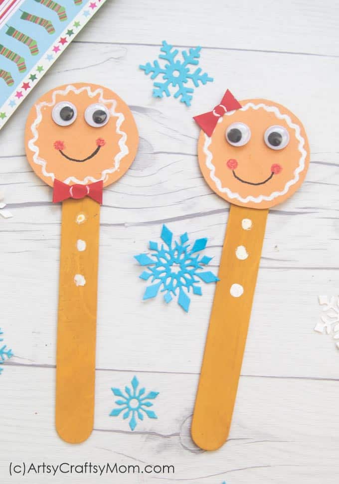 25 Festive Gingerbread Crafts for Kids: Holiday Time Fun! 18