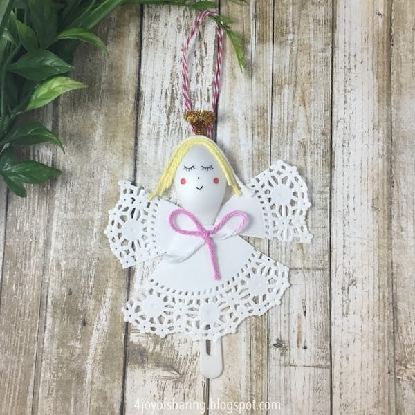 20 Sweet and Easy Angel Crafts for Kids To Make! 16