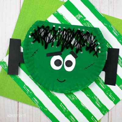 20 Fun Frankenstein Crafts for Kids That Are Scary Cute! 3