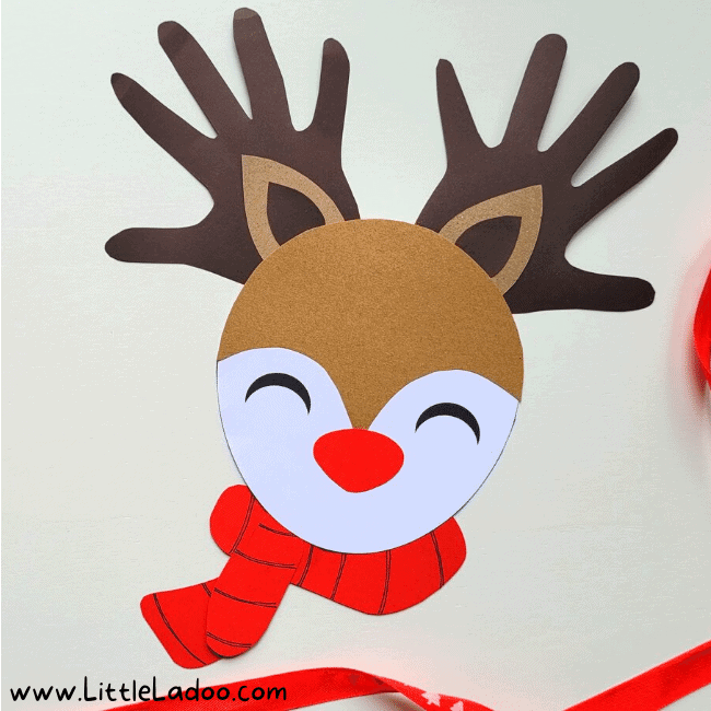 25 Adorable Reindeer Crafts for Kids They'll Love 11