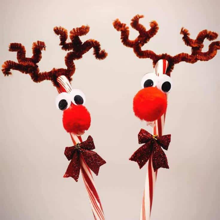 Image for DIY Reindeer Candy Canes