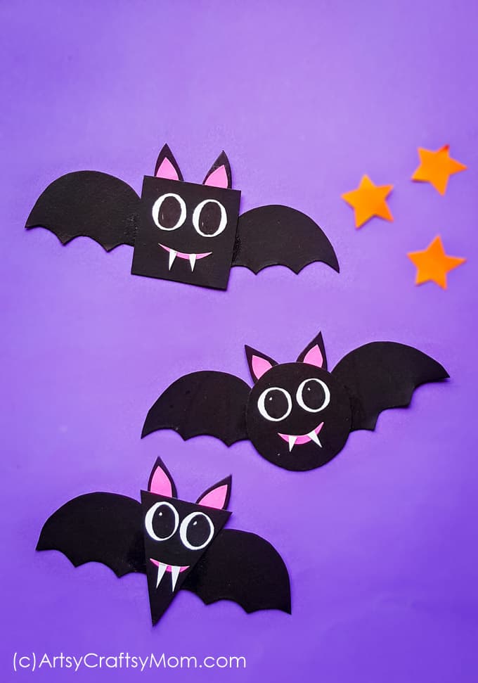 20 Easy Bat Crafts for Kids That Are Spooky-Cute! 8