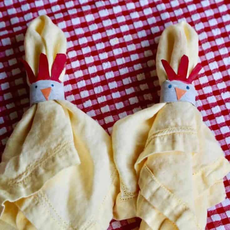 Image for Chicken Head Napkin Rings