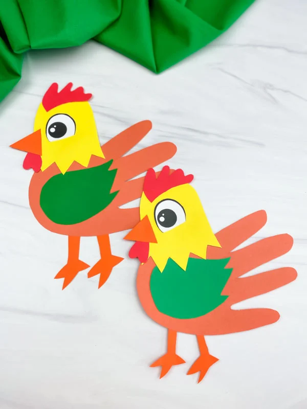 20 Super Cute Chicken Crafts for Kids That They'll Love 17